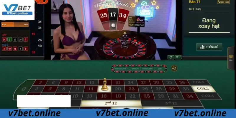 Live Casino V7bet - Sảnh Cược Game Bài Đổi Thưởng Xanh Chín