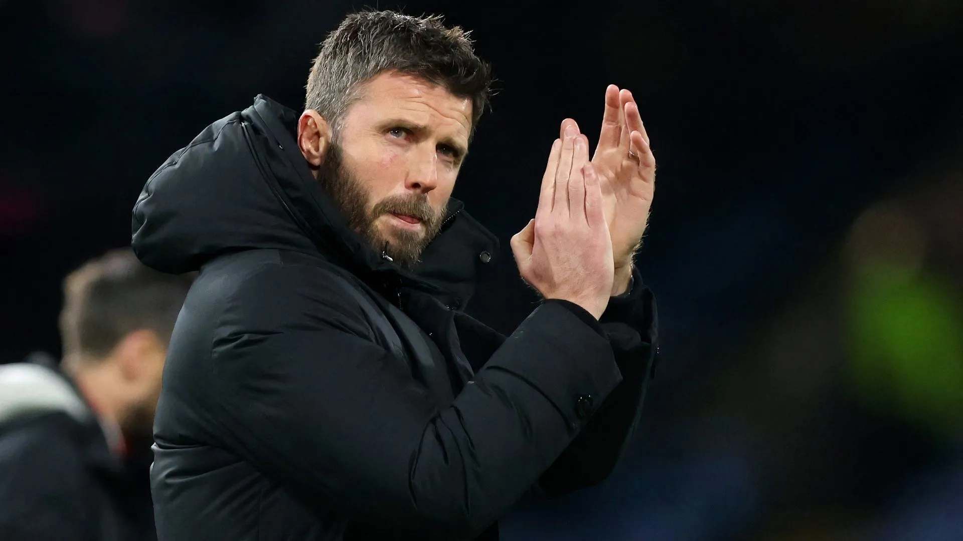 HLV Michael Carrick chỉ đạo Middlesbrough trong một trận đấu tại giải hạng Nhất Anh