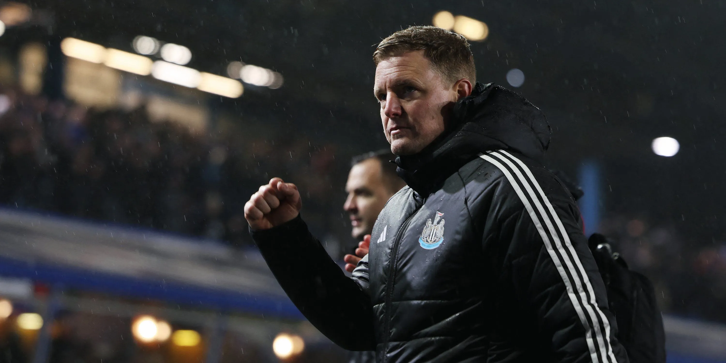 Eddie Howe chỉ đạo trên sân tập Newcastle