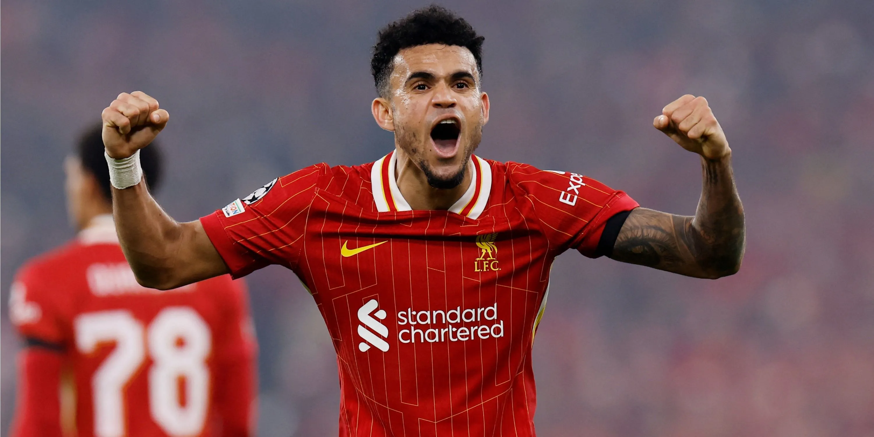 Luis Diaz trong màu áo Liverpool đối mặt tin đồn chuyển nhượng