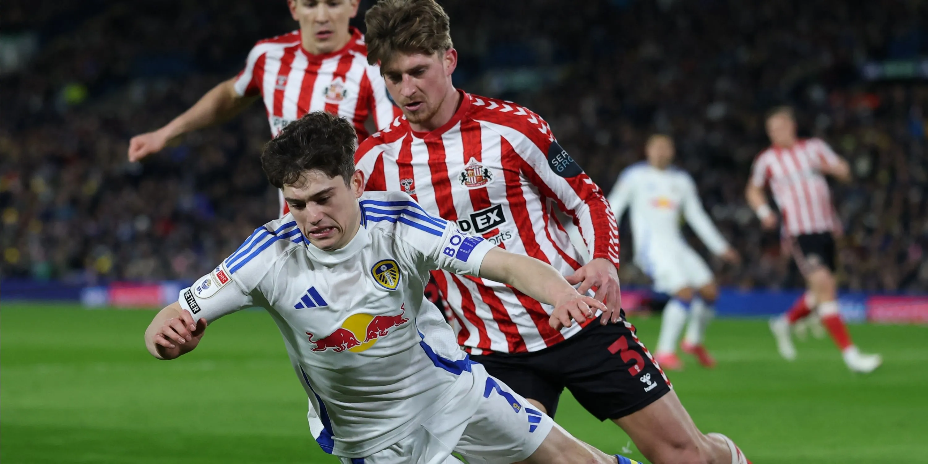 Hậu vệ cánh trái Dennis Cirkin, một nhân tố quan trọng của Sunderland.