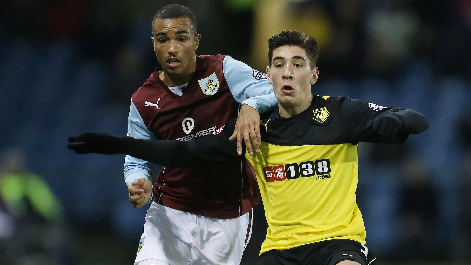 Hậu vệ Hector Bellerin trong khoảng thời gian cho mượn tại Watford