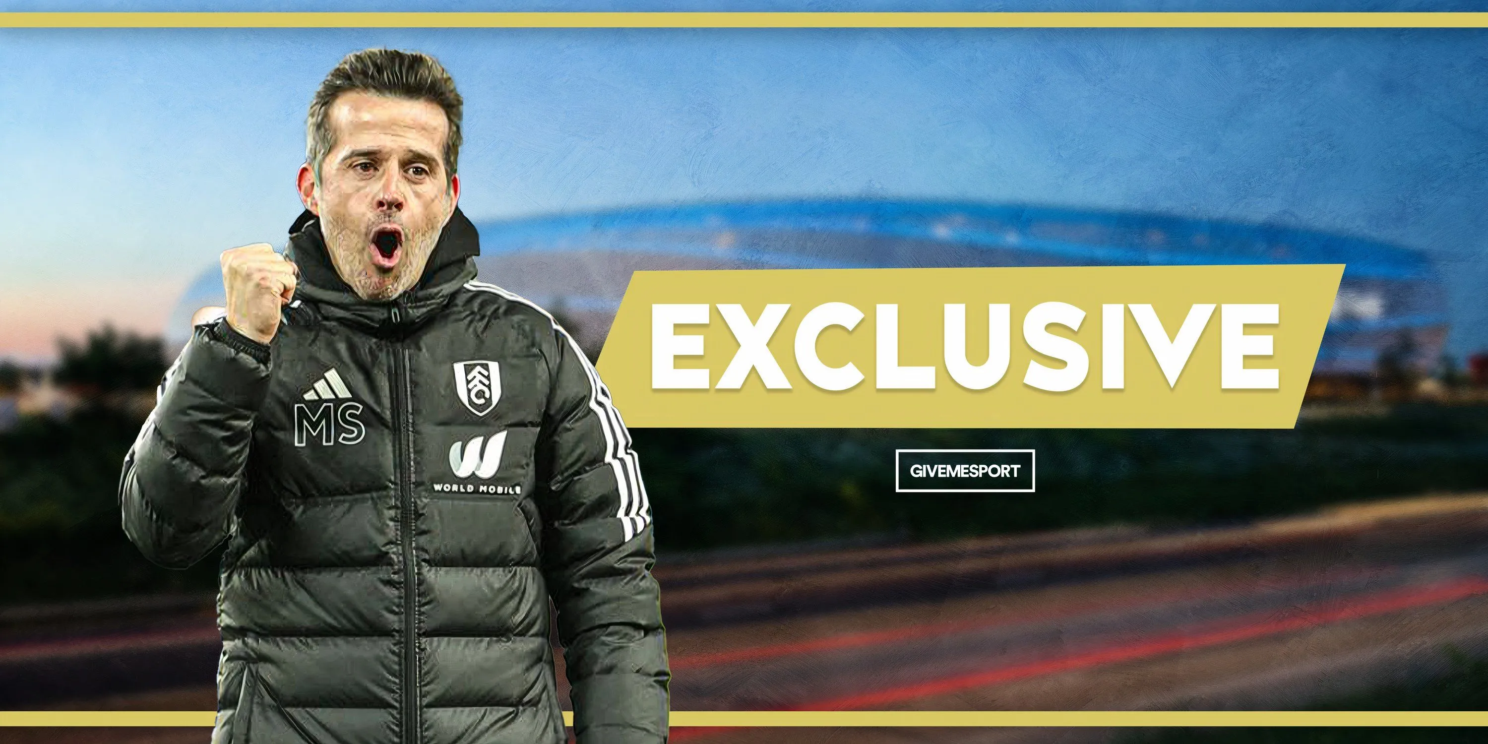 HLV Marco Silva chỉ đạo từ đường biên trong trận đấu của Fulham