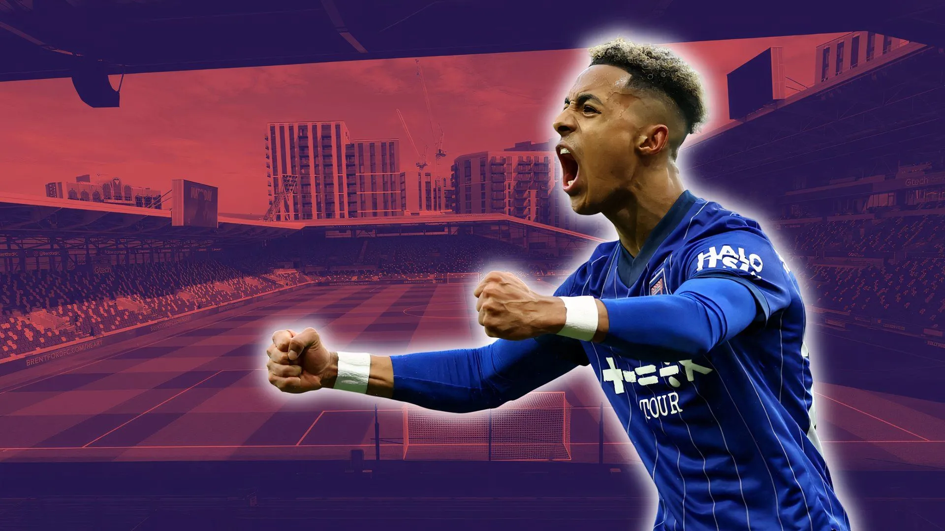 Omari Hutchinson, cầu thủ chạy cánh tài năng được nhiều CLB Premier League săn đón.