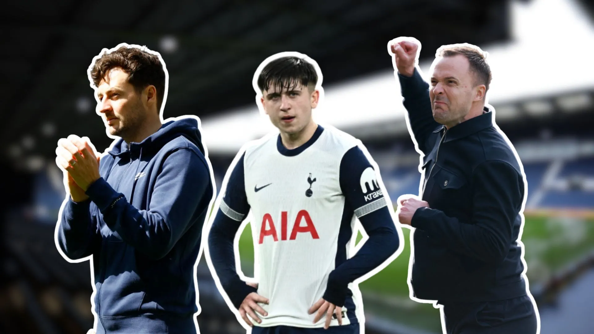 Ryan Mason và Mikey Moore, hai thầy trò có thể tái hợp tại West Brom, bên cạnh Chris Davies của Birmingham