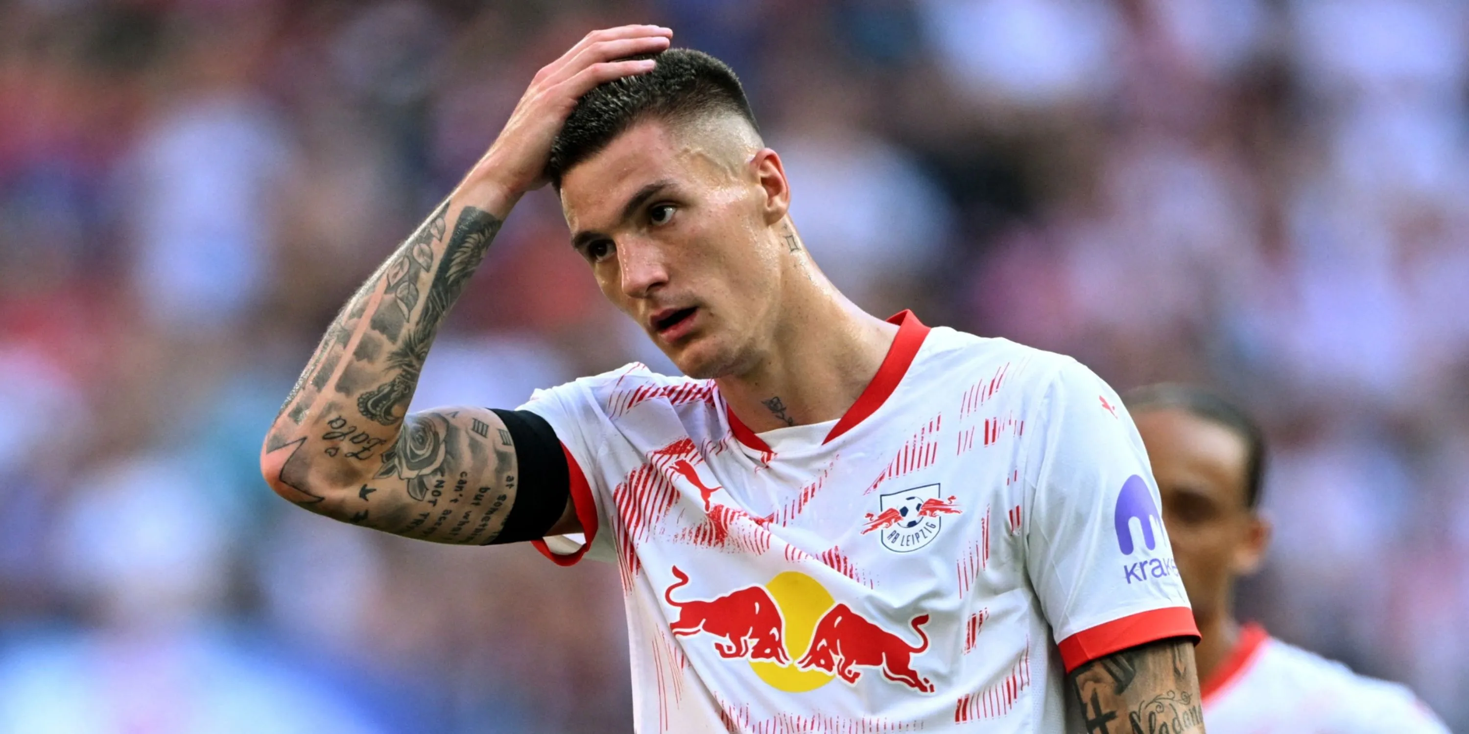 Tiền đạo Benjamin Sesko - Mục tiêu chuyển nhượng hàng đầu của Arsenal tại Premier League