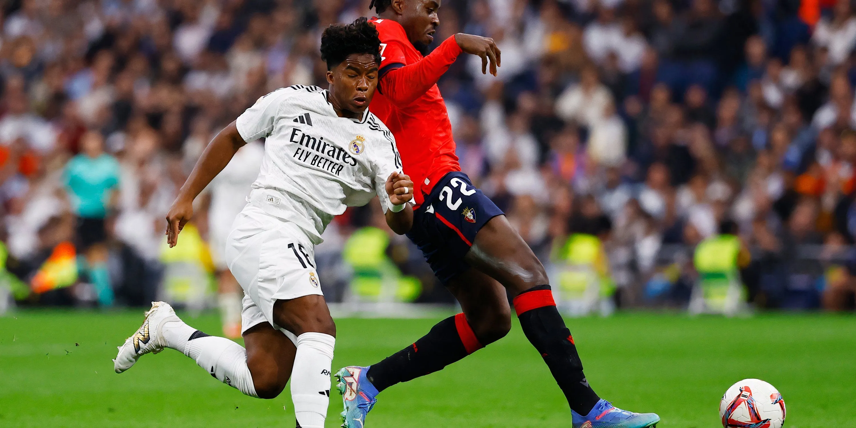 Tiền đạo trẻ đầy triển vọng Endrick trong màu áo Real Madrid