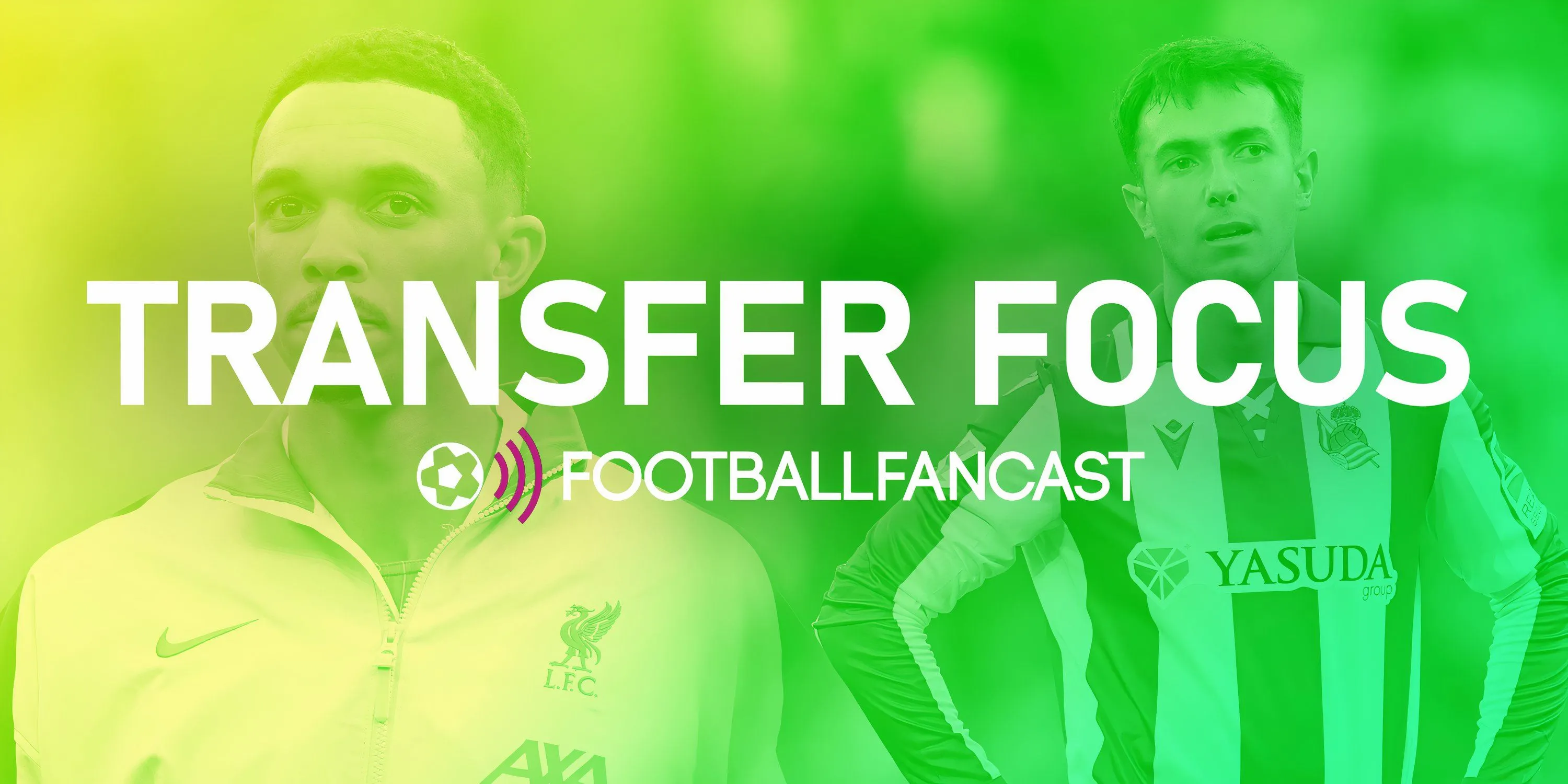 Tiêu đề &quot;Transfer Focus&quot; trên Football FanCast, nhấn mạnh chuyên mục tin tức và bình luận chuyên sâu về các thương vụ chuyển nhượng bóng đá.