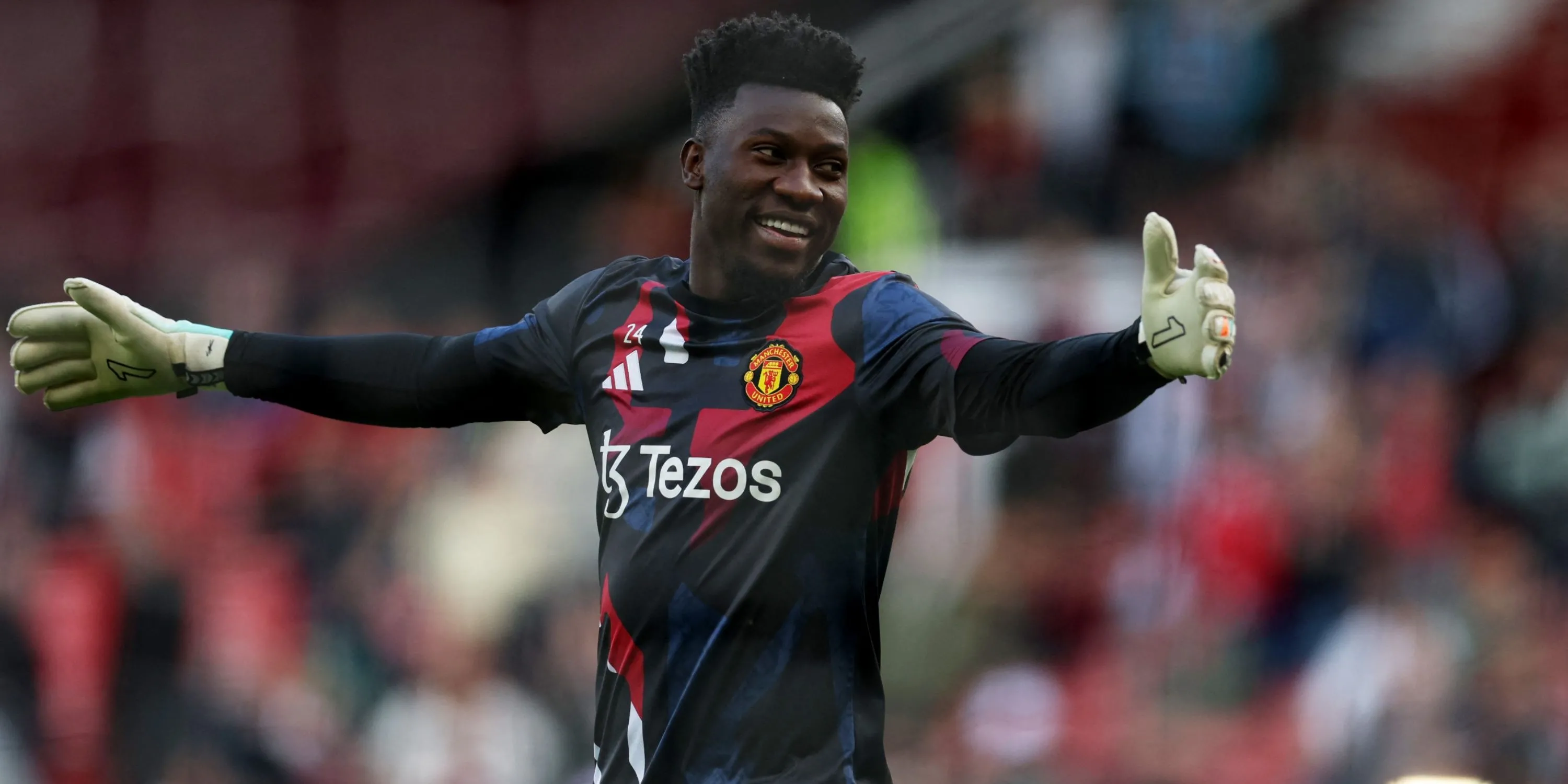 Andre Onana thi đấu cho Manchester United tại Premier League.